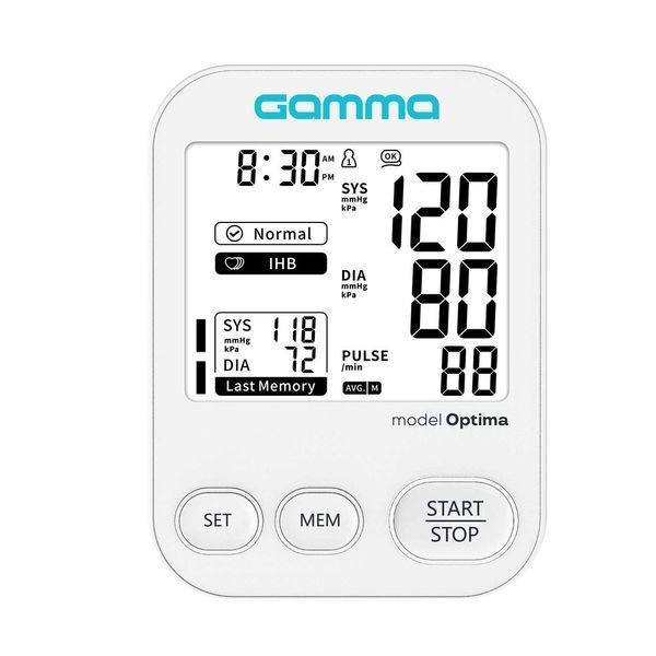 Автоматический тонометр на плечо Gamma Optima c адаптером Type-C 80808 фото
