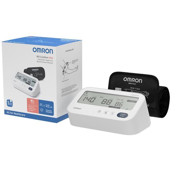 Автоматичний тонометр OMRON M3 Comfort AFib з манжетою Intelli Wrap 22-42 см OMRON-M3-COMFORT-AFIB фото