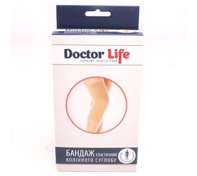 Еластичний бандаж колінного суглоба KS-10 Doctor Life (розмір S) 60110001 фото