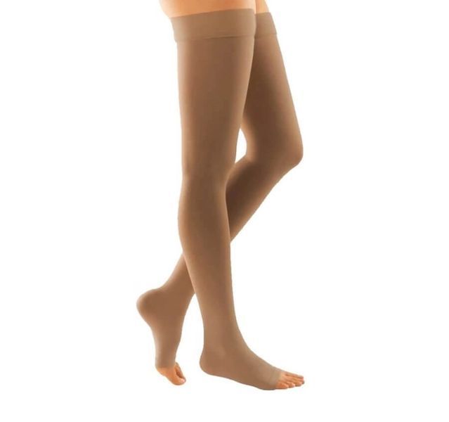 Панчохи компресійні Aurafix AV-113 (3 клас, відкритий носок) беж, розмір 2 70113002 фото