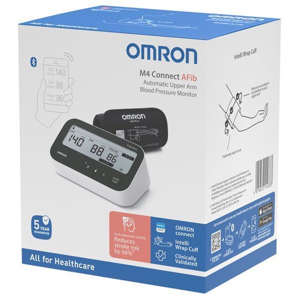 Автоматичний тонометр на плече OMRON M4 Connect AFib (HEM-7196T1-FLE) OMRON-HEM-7196T1-FLE фото