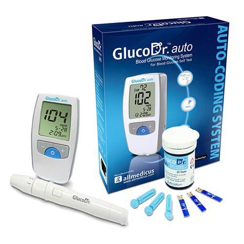 Глюкометр GlucoDr. auto AGM 4000 (25 тест-смужок в наборі) 40002 фото