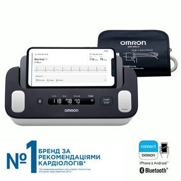 Автоматический тонометр на плечо OMRON Complete (HEM-7530T-E3) OMRON-HEM-7530T-E3 фото