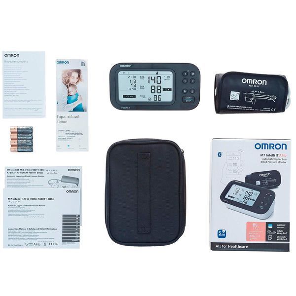 Тонометр OMRON M7 Intelli IT AFib 67322 фото