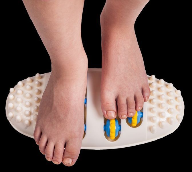 Роликовий масажер для стоп ORTEK Foot Roller 8528 фото