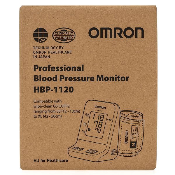 Професійний монітор артеріального тиску OMRON HBP-1120 (HBP-1120-E) OMRON-HBP-1120-E фото