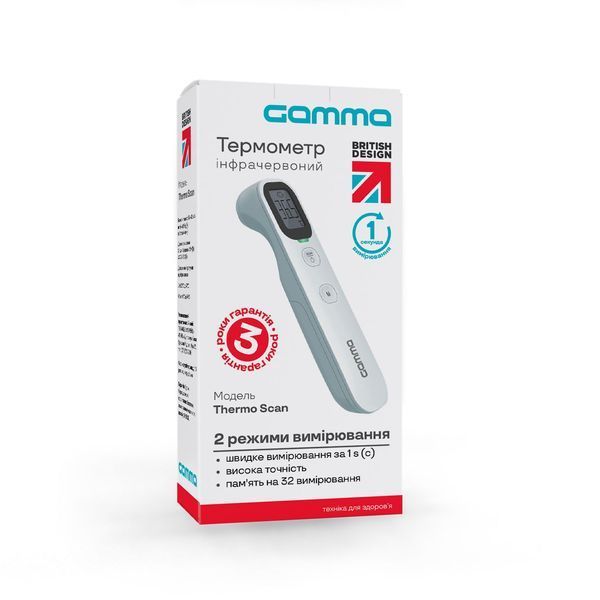 Термометр інфрачервоний Gamma Thermo Scan 4211 фото