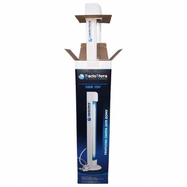 Кварцевая лампа OBB 15P OZONE FREE (Для дома и квартиры, до 20 м2) 150002 фото