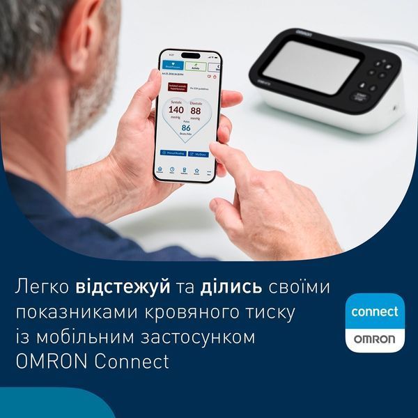Тонометр автоматичний OMRON M7 Intelli IT (HEM-7380T1-EBK) 73801 фото